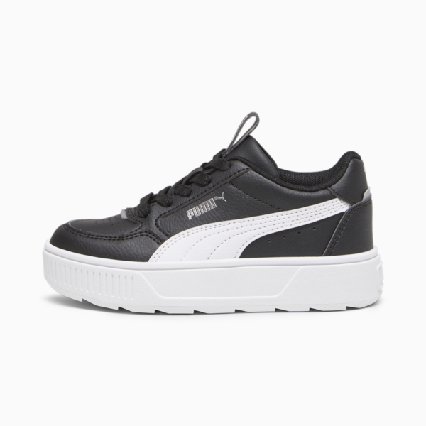 Zapatillas infantiles Karmen Rebelle, PUMA Black-PUMA White-PUMA Silver, large-ARG