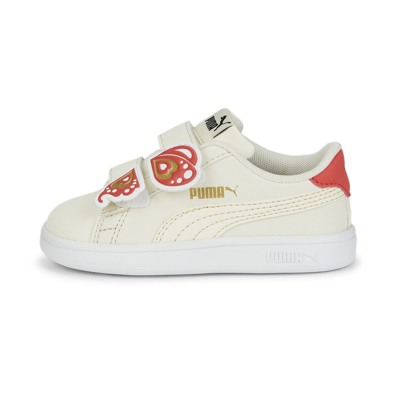 

PUMA Smash V2 Butterfly Toddler Sneakers, Gray/gold