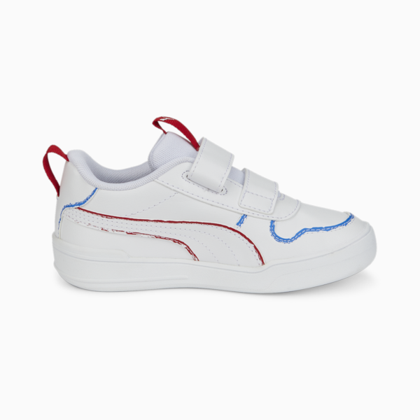Multiflex Home School AC Sneakers Kids, Puma White-Puma White, large-ZAF