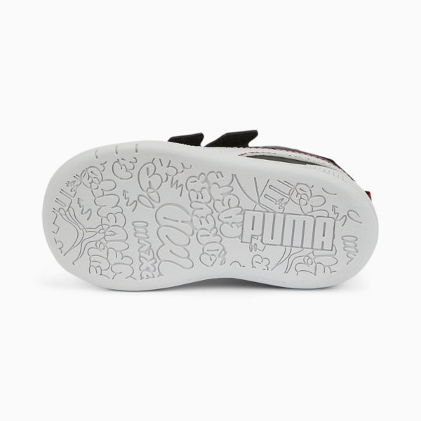 Multiflex Home School V Sneakers Babies, Puma Black-Puma White, large-ZAF