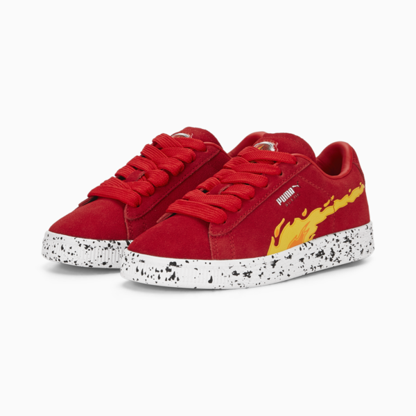 PUMA x PAW PATROL Suede Sneakers Kids, High Risk Red-Puma White, large-ZAF