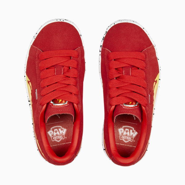 PUMA x PAW PATROL Suede Sneakers Kids, High Risk Red-Puma White, large-ZAF