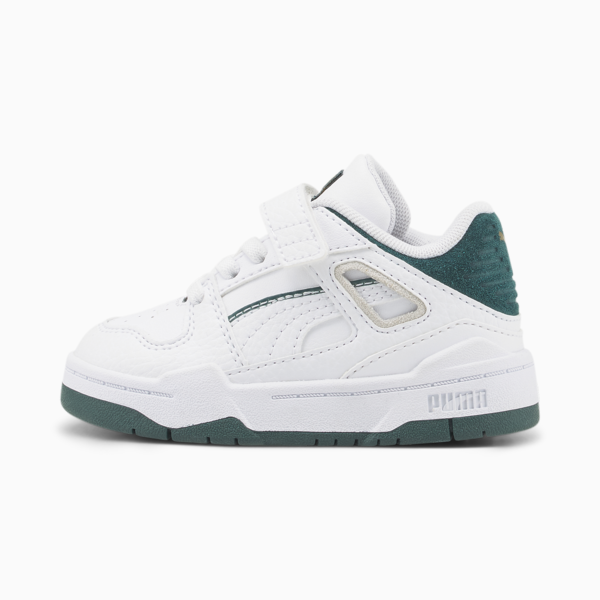 Slipstream Alternative Closure Sneakers Babies, PUMA White-Varsity Green, large-MEX