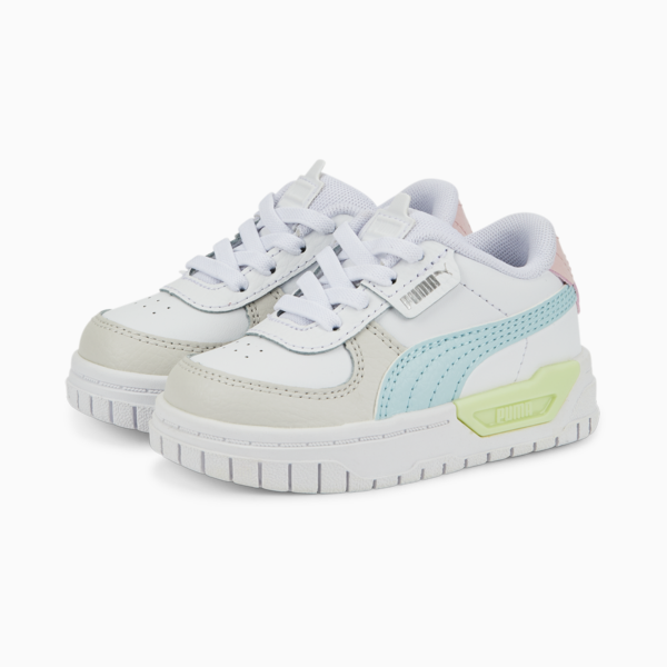 Cali Dream Pastel Alternative Closure Sneakers Babies, Puma White-Nimbus Cloud-Light Aqua, large-ZAF