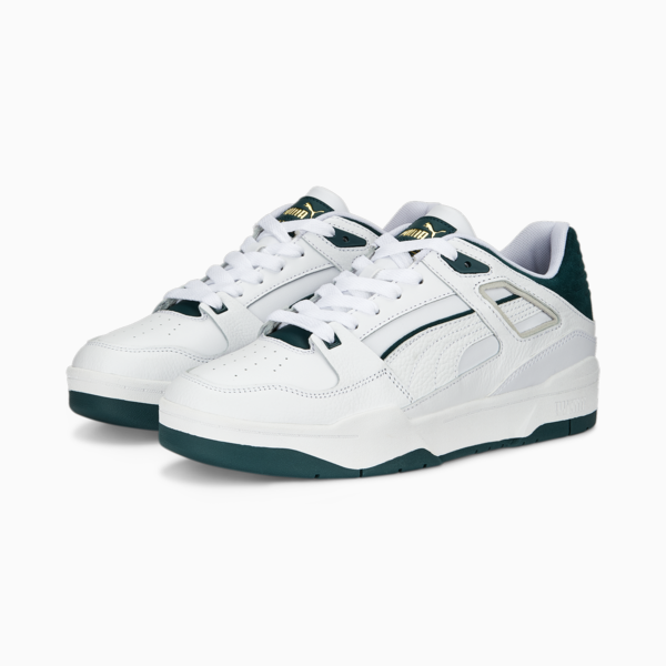 Slipstream Sneakers, Puma White-Varsity Green, large-ZAF