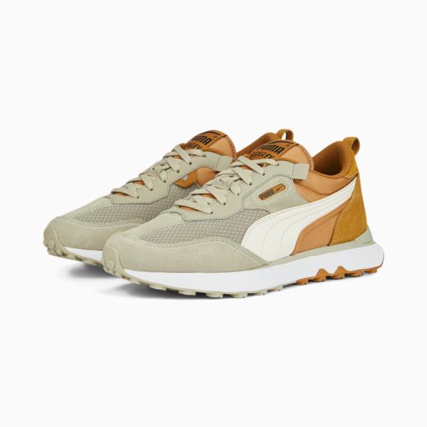 Rider FV Block Sneakers, Pebble Gray-Desert Tan, large-ZAF