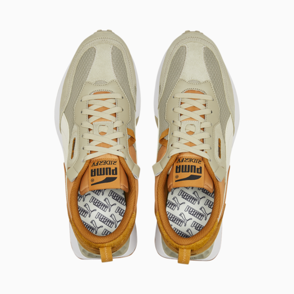 Rider FV Block Sneakers, Pebble Gray-Desert Tan, large-ZAF