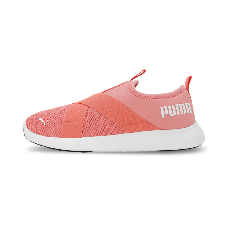 Women's PUMA Cassey Revamp Sneakers in White/Pink size UK 3