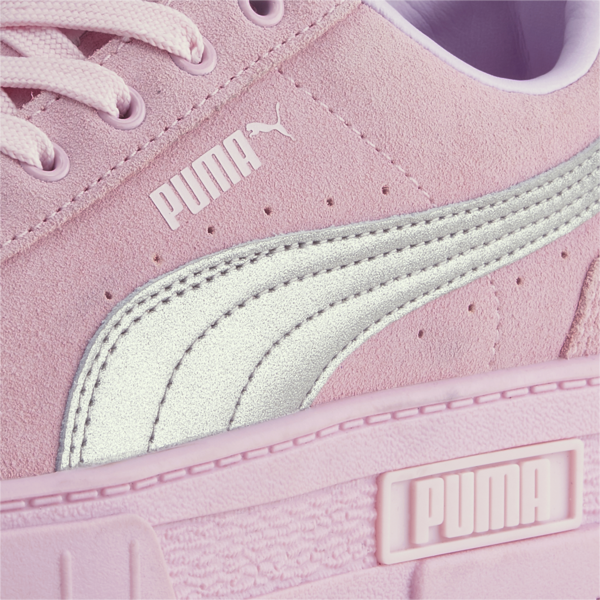 PUMA x DUA LIPA Mayze Metallic Sneakers Women, Pink Lady-Puma Silver, large-ZAF