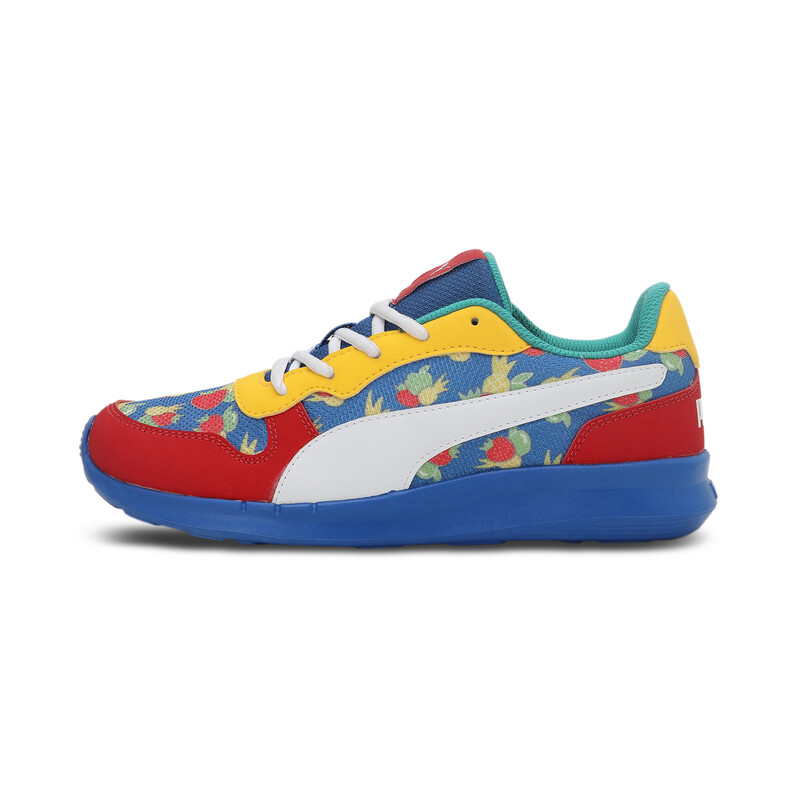 

PUMA Cooby JR V1 Unisex Sneakers, White/black/red