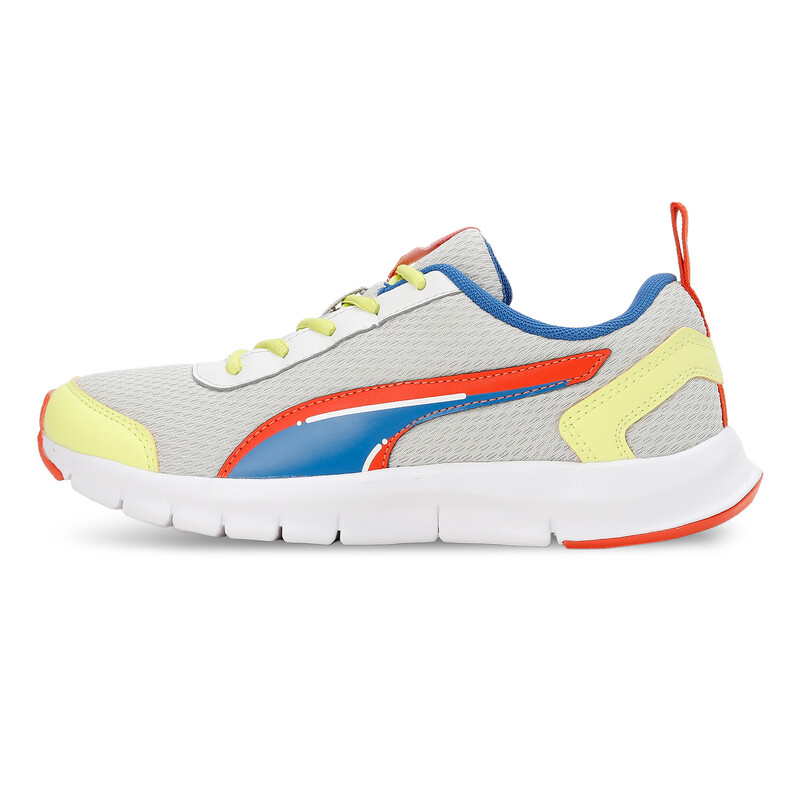 

PUMA Racer V1 Youth Sneakers, Black/blue/yellow