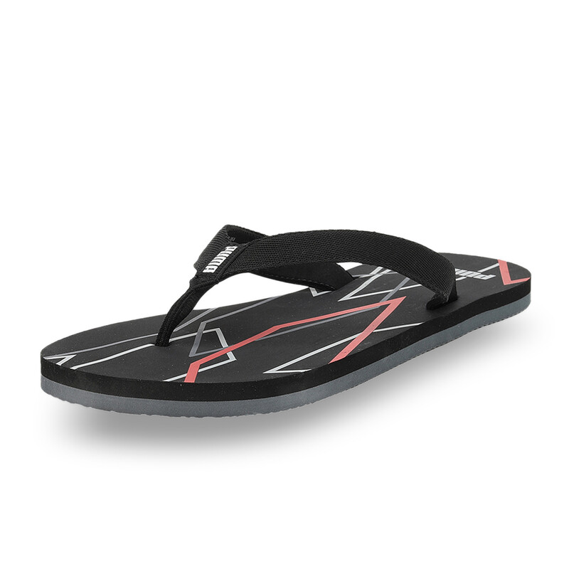 PUMA Pass V2 Unisex Slides, Black/red