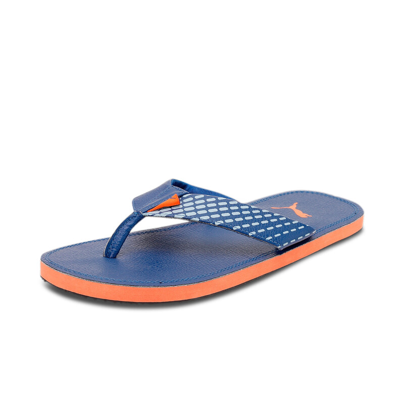 Men s PUMA Ketava Duo V7 Flipflops in Black Orange Blue size 7 Lightweight Shoes