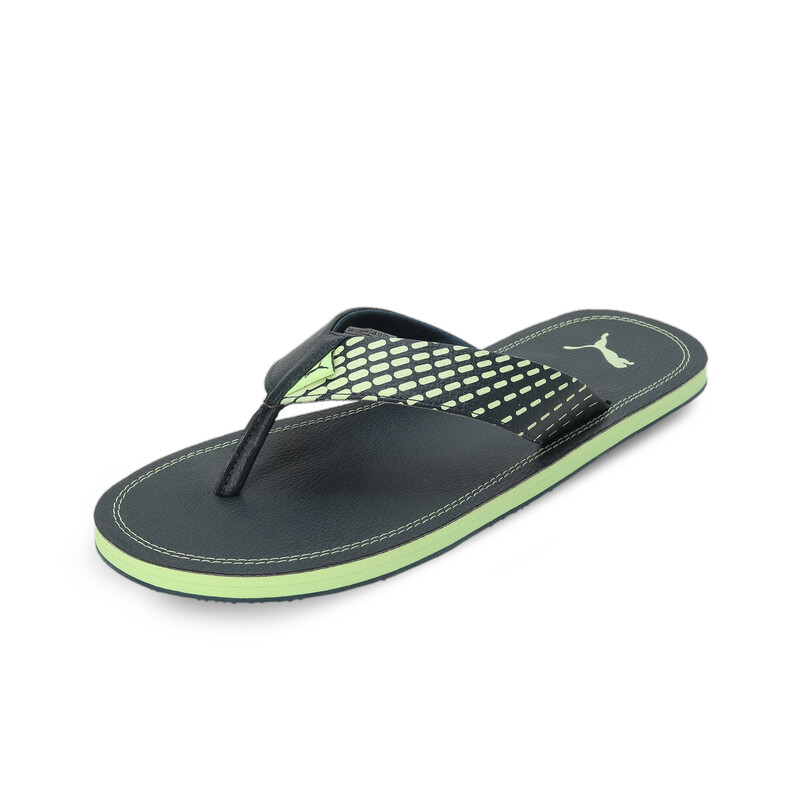 Men's PUMA Ketava Duo V7 Flip-Flops Sandals in Black/Gray/Green size UK 9