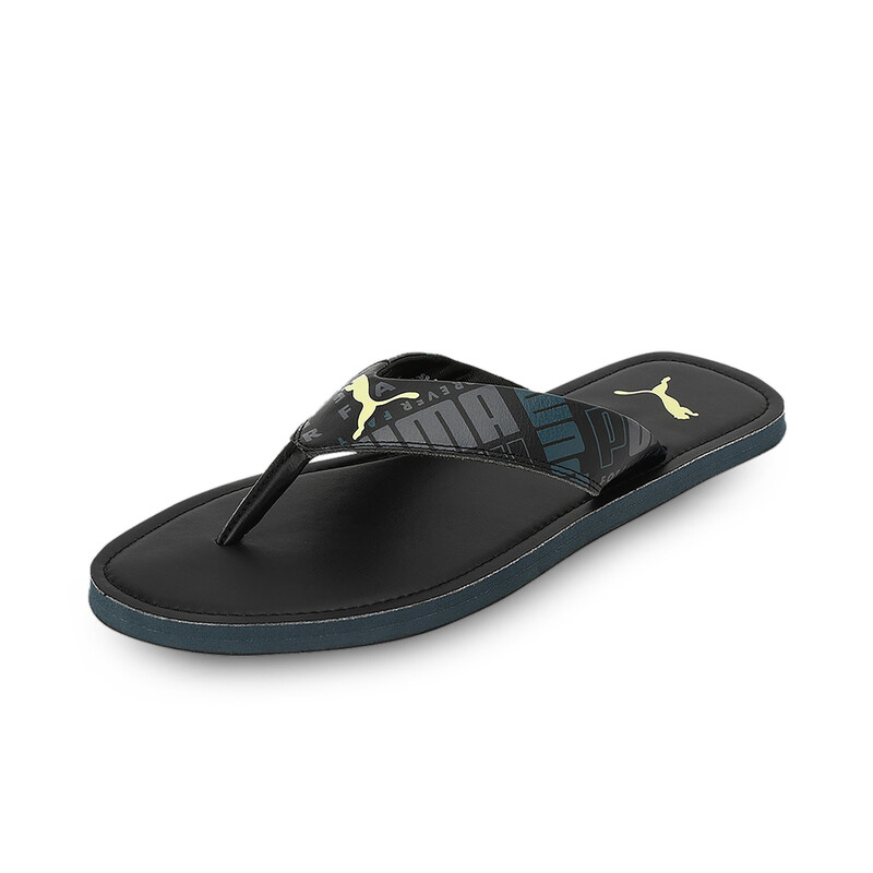

Men's PUMA Ketava Flip Flops, Black/blue/yellow