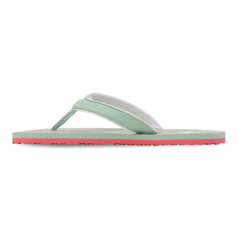 

PUMA Mia Unisex Flip Flops, White/gray/green
