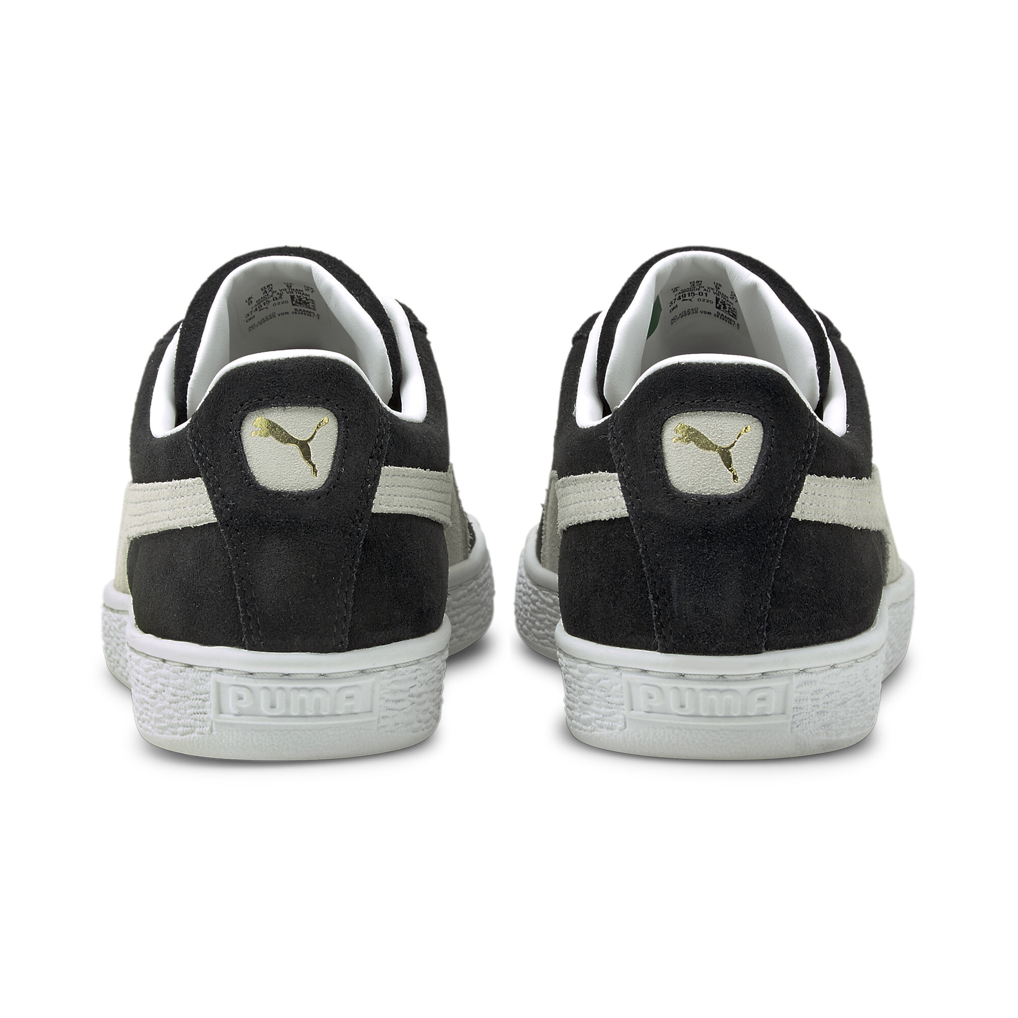 Puma suede blancas y negras sales