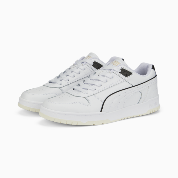 Zapatillas RBD Game Low ADP, Puma White-Puma Black-Puma Team Gold, large-ARG