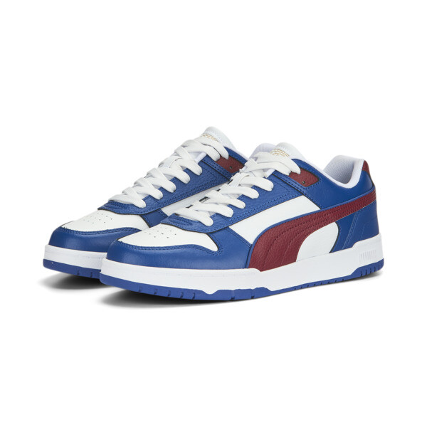 Zapatillas RBD Game Low ADP, PUMA White-Team Regal Red-Clyde Royal-PUMA Gold, large-ARG