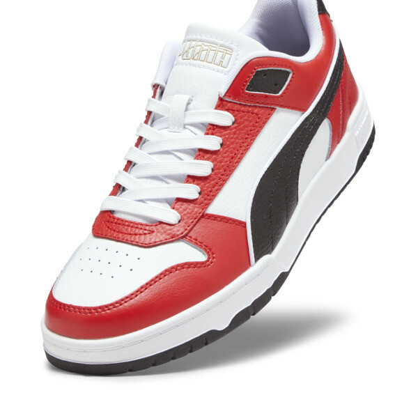 Zapatillas RBD Game Low ADP, PUMA White-PUMA Black-For All Time Red-PUMA Gold, large-ARG