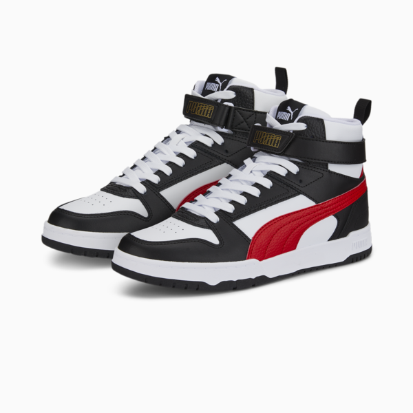 Zapatillas RBD Game ADP, Puma White-High Risk Red-Puma Black-Puma Team Gold, large-ARG