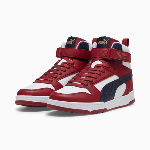 Zapatillas RBD Game ADP, PUMA Gold-Club Red-New Navy, large-ARG