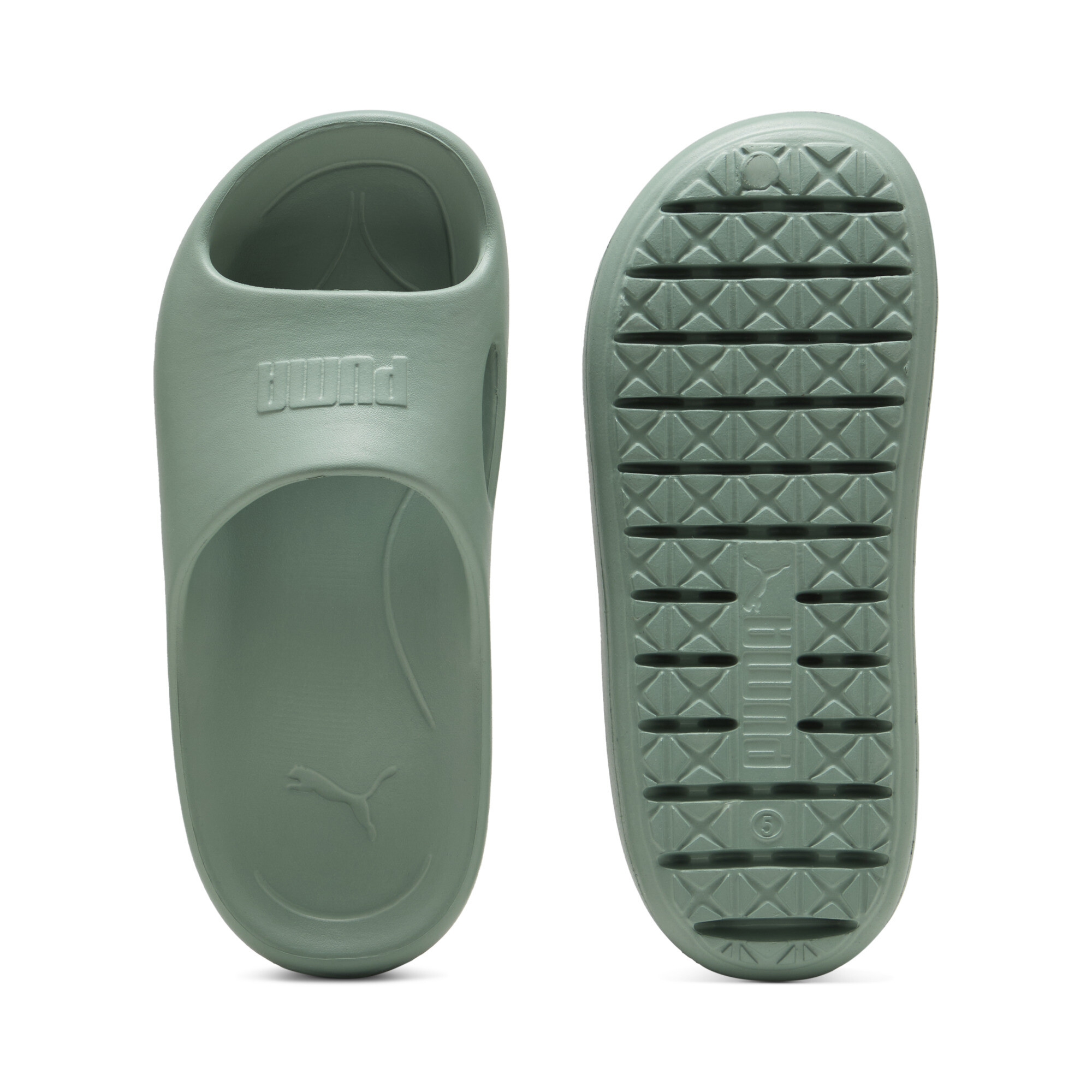 PUMA Shibusa Women's Slides in Green Moon - 389082_12