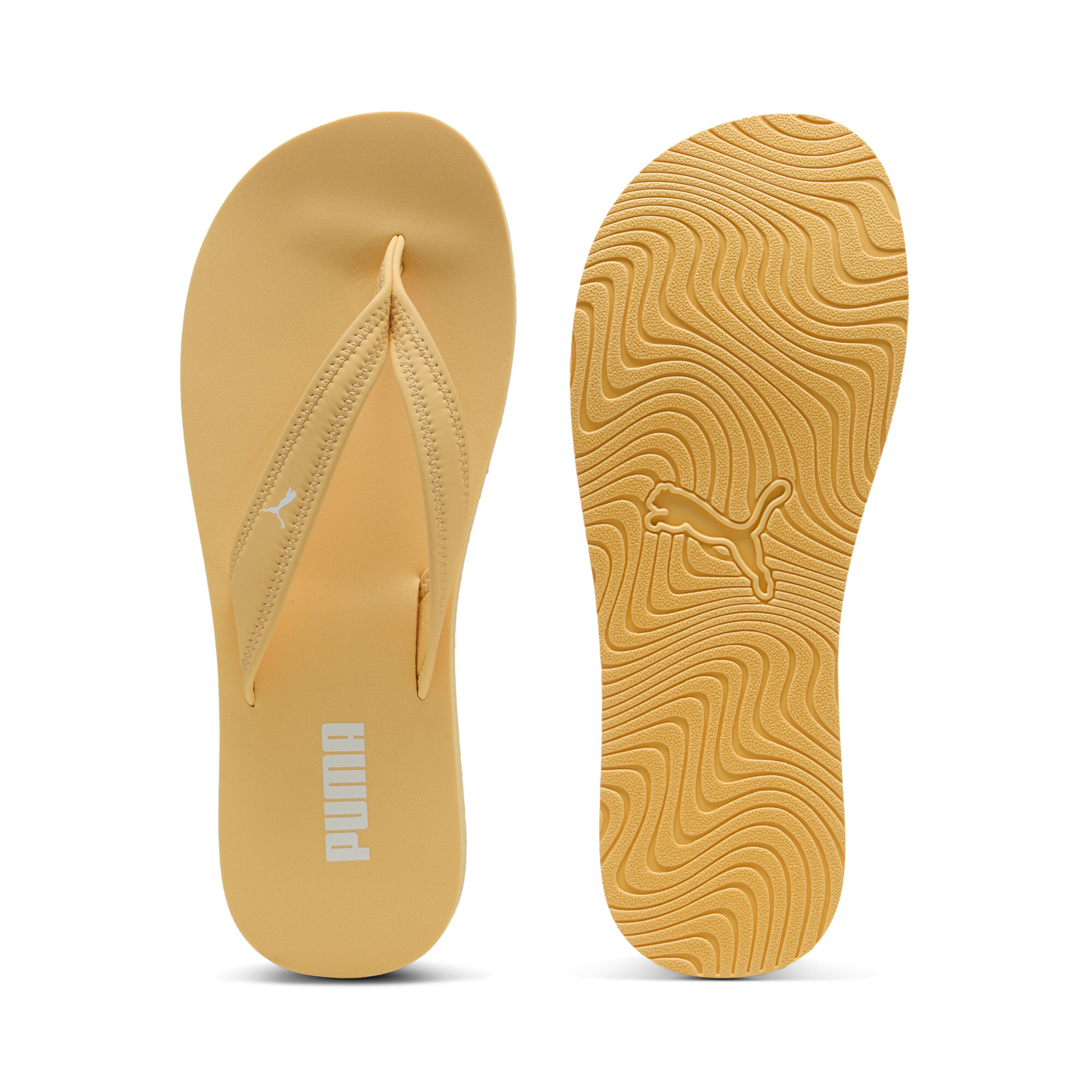 Puma Sandy Flip-Flops Damen | Mit Plain | Almost Apricot/White | Größe: 37