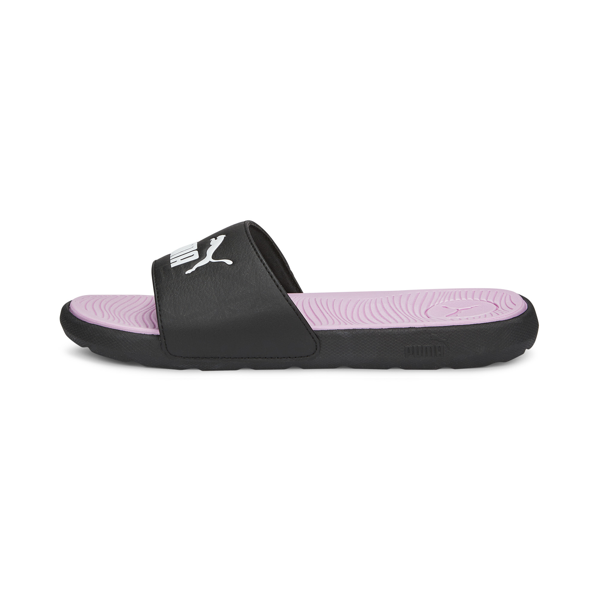 PUMA Cool Cat 2.0 Women's Slides in Black, Size 9