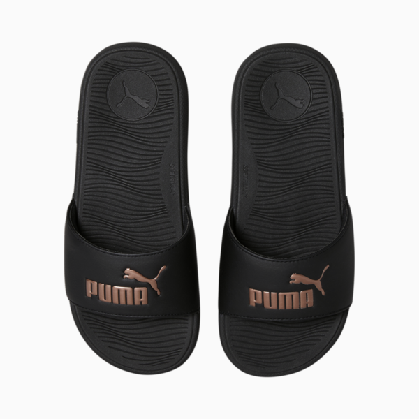 Cool Cat 2.0 Slides Women, PUMA Black-Rose Gold, large-MEX