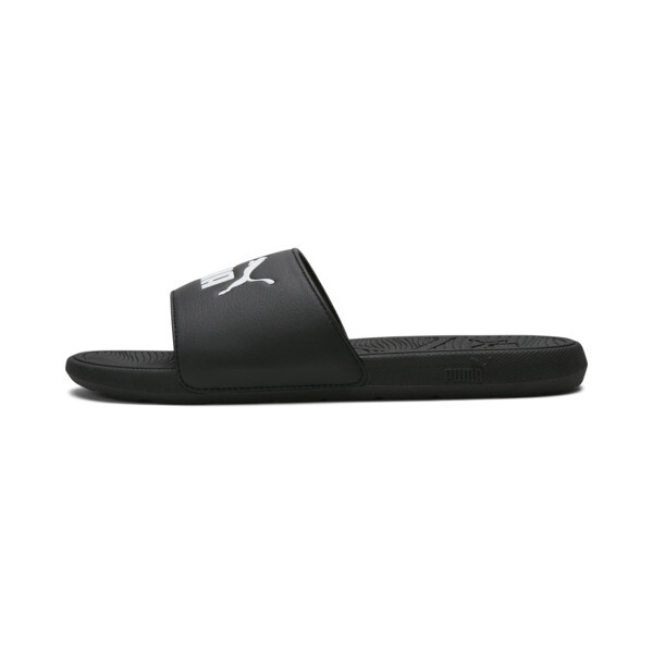 PUMA Cool Cat 2.0 Men's Slides in Black/White - 389110_01