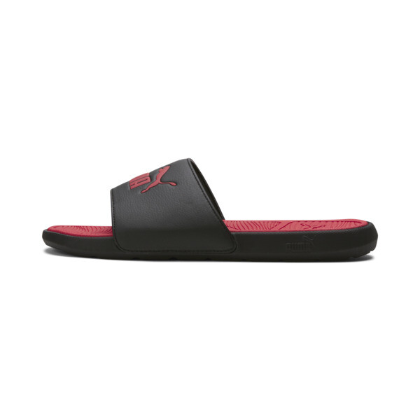 PUMA Cool Cat 2.0 Men's Slides in Black/Red/Red - 389110_06