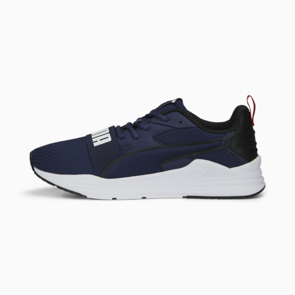PUMA Wired Run Sneakers, PUMA Navy-PUMA Black-PUMA White, large-MEX