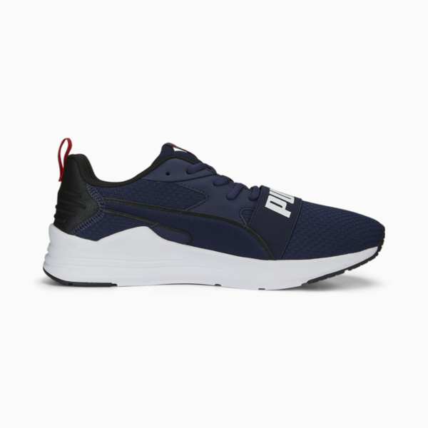 PUMA Wired Run Sneakers, PUMA Navy-PUMA Black-PUMA White, large-MEX