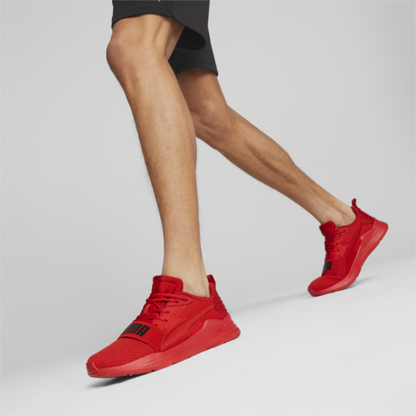 PUMA Wired Run Sneakers, For All Time Red-For All Time Red-PUMA Black, large-MEX