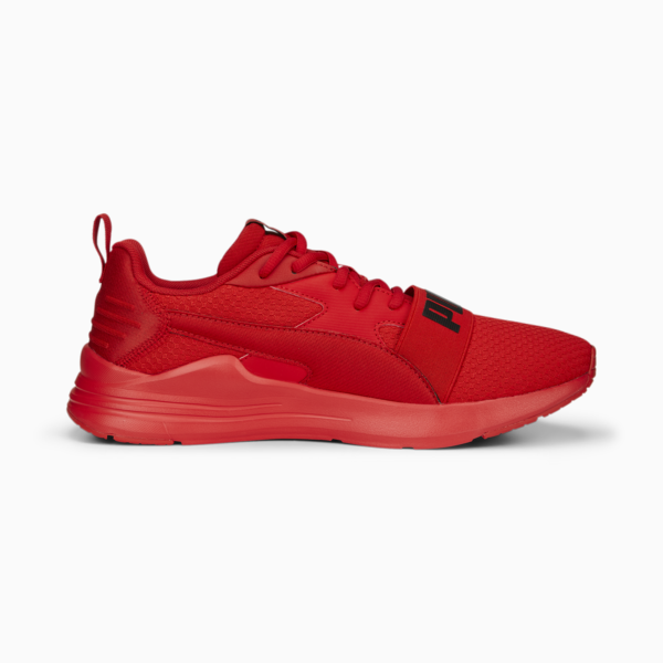 PUMA Wired Run Sneakers, For All Time Red-For All Time Red-PUMA Black, large-MEX