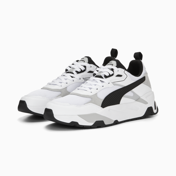 Trinity Sneakers Men, PUMA White-PUMA Black-Cool Light Gray, large-ZAF