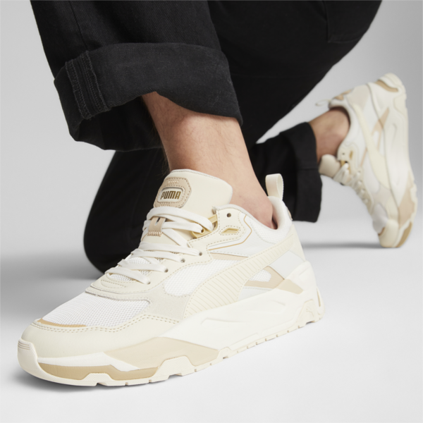 Trinity Sneakers Men, Warm White-Alpine Snow-Vapor Gray-Gold, large-MEX