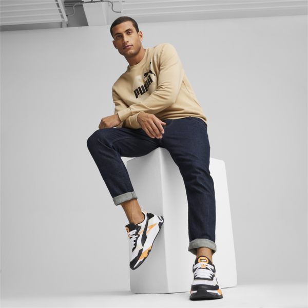 Trinity Sneakers Men, PUMA White-PUMA Black-Vapor Gray-Clementine, large-ZAF