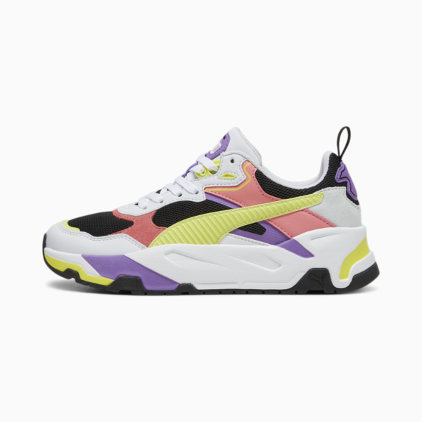 Trinity Sneakers Men, PUMA Black-Lime Sheen-Silver Mist-Passionfruit, large-ZAF