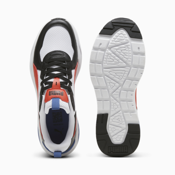 Trinity Lite Sneakers Men, PUMA White-Active Red-PUMA Black, large-ZAF