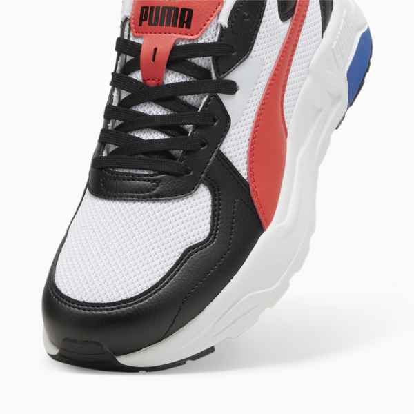 Trinity Lite Sneakers Men, PUMA White-Active Red-PUMA Black, large-ZAF