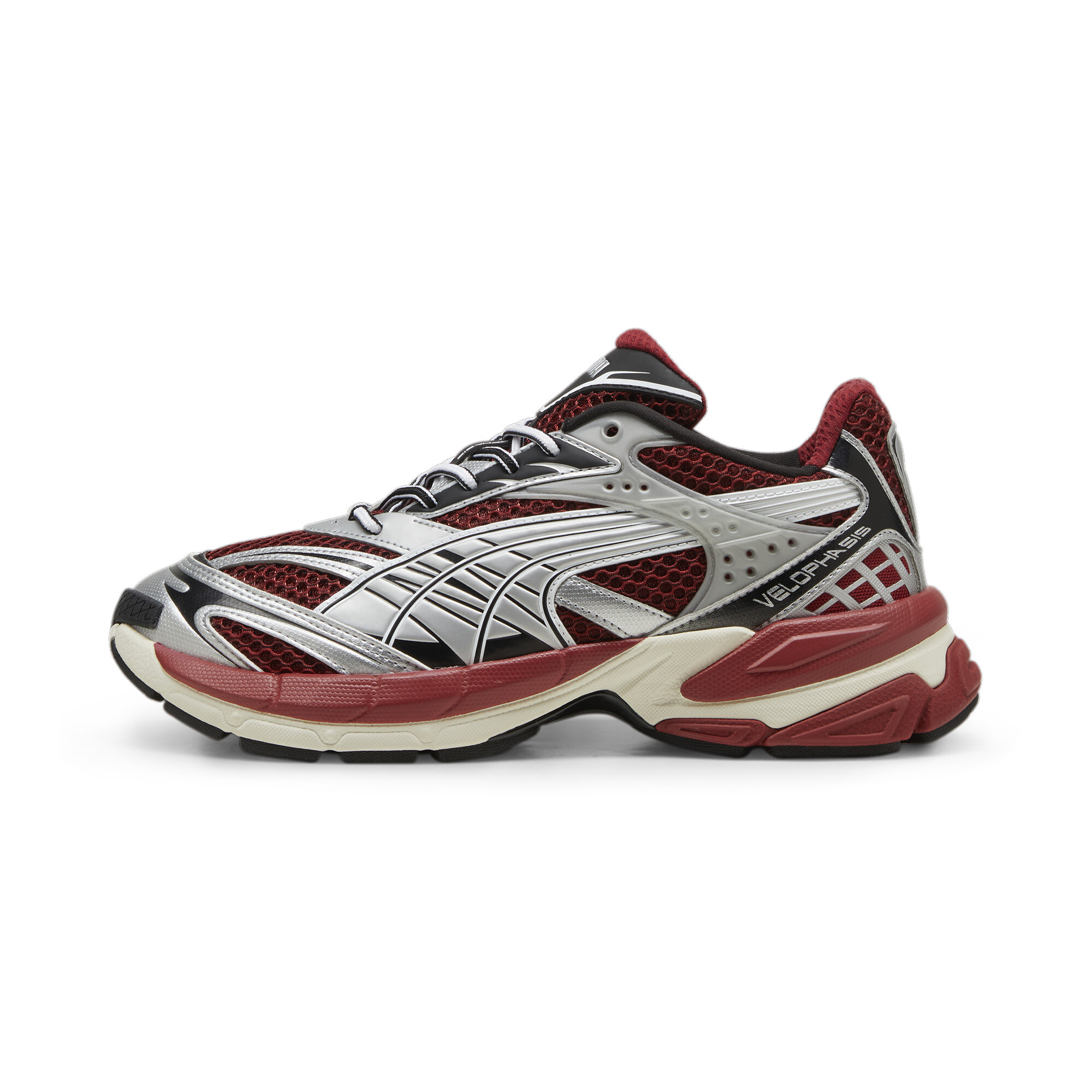 Puma Velophasis Phased Sneakers, Red, Size 39, Shoes