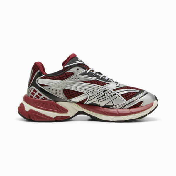 Velophasis Phased Sneakers, Intense Red-PUMA Silver, large-ZAF