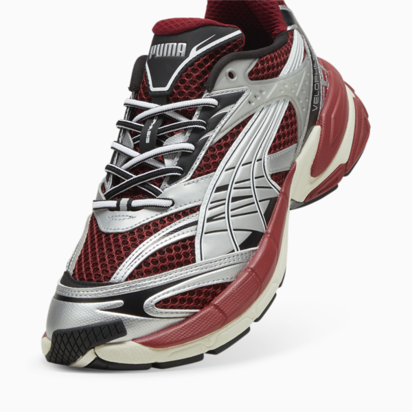 Velophasis Phased Sneakers, Intense Red-PUMA Silver, large-ZAF