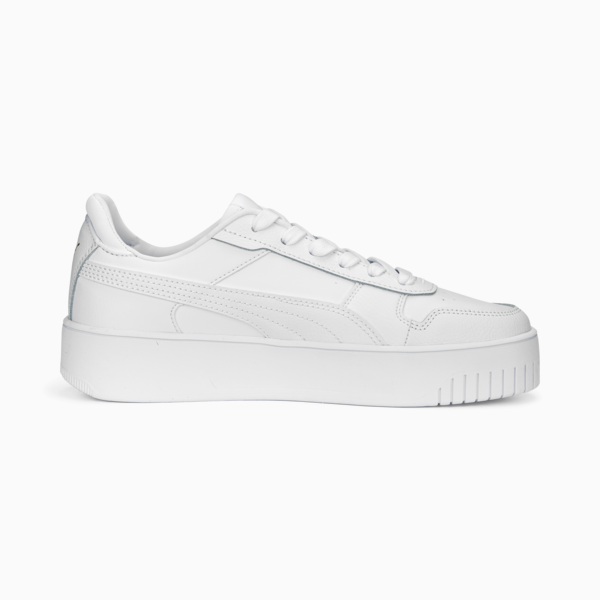 Tenis Carina Street para mujer, PUMA White-PUMA White-PUMA Gold, large-MEX