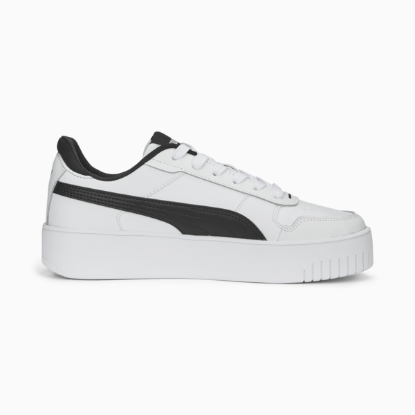 Carina Street Sneakers Women, PUMA White-PUMA Black-PUMA Silver, large-ZAF
