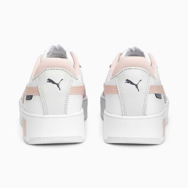 Carina Street Sneakers Women, PUMA White-Rose Dust-Feather Gray, large-ZAF