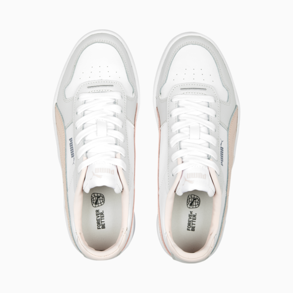 Carina Street Sneakers Women, PUMA White-Rose Dust-Feather Gray, large-ZAF