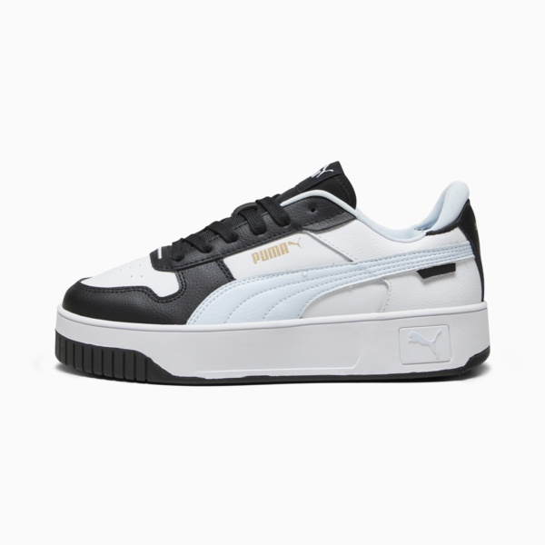 Carina Street Sneakers Women, PUMA White-Icy Blue-PUMA Black, large-ZAF